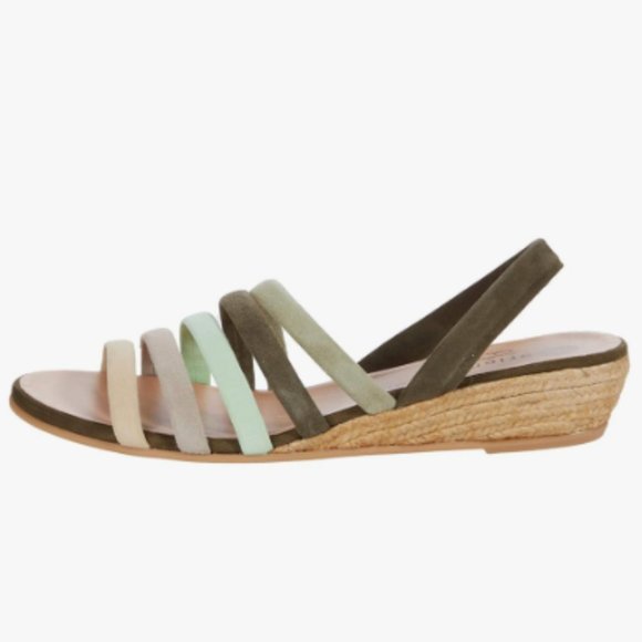 New! Eric Michael Elva Sandals Women's Size 37 US 6.5-7 - Picture 4 of 16